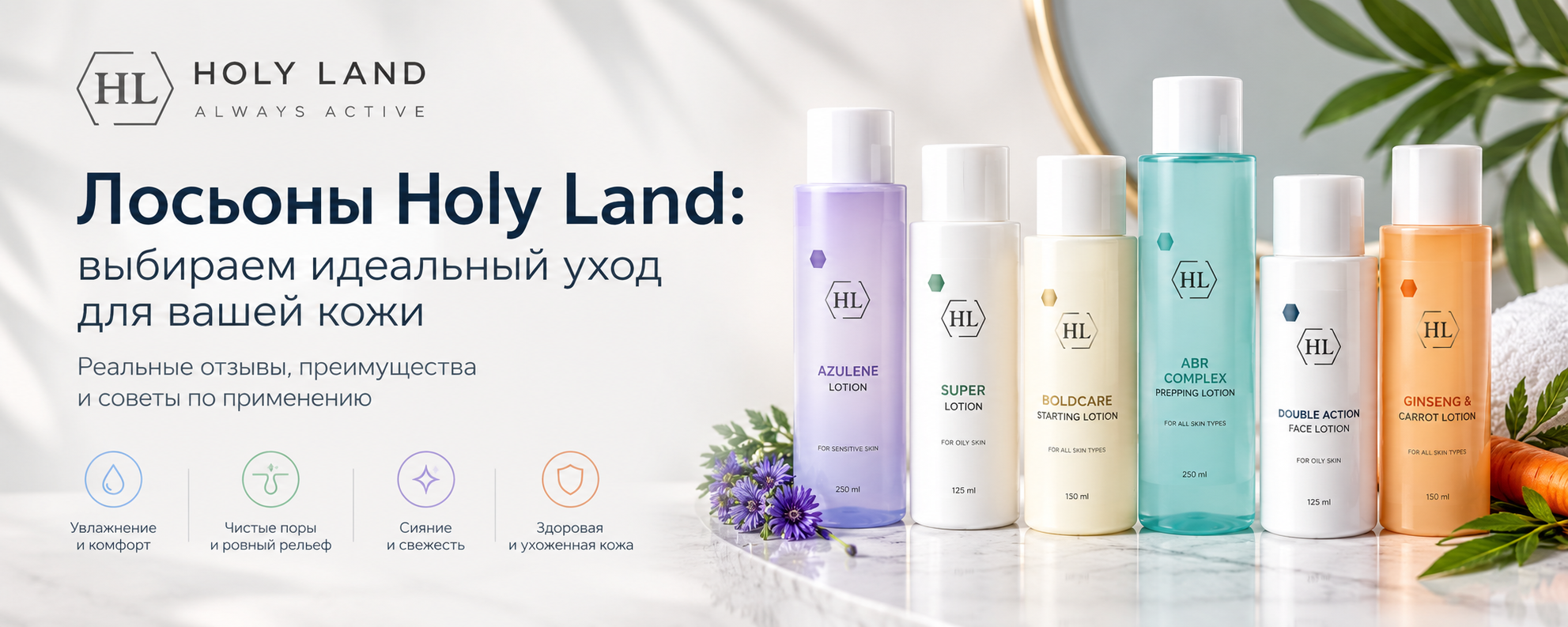 Лосьоны Holy Land: что действительно нравится покупателям