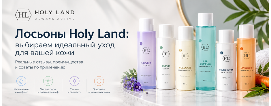 Лосьоны Holy Land: что действительно нравится покупателям