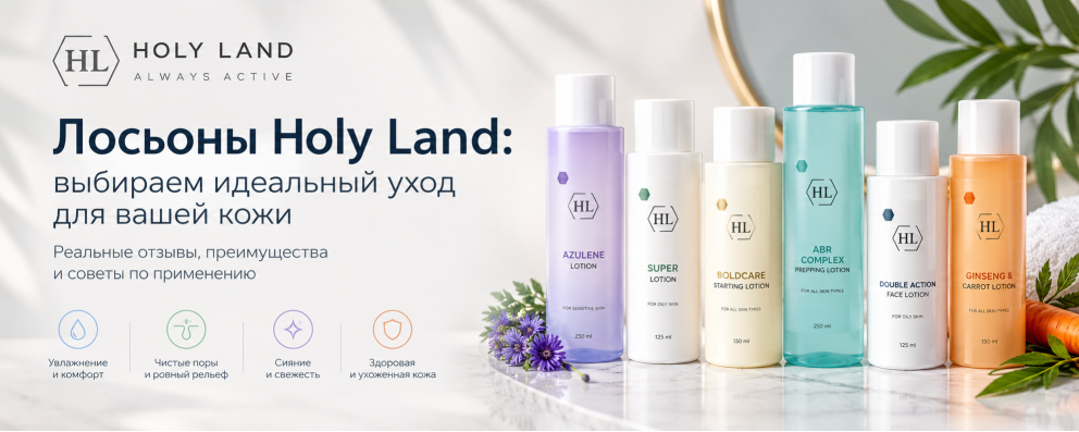 Лосьоны Holy Land: что действительно нравится покупателям