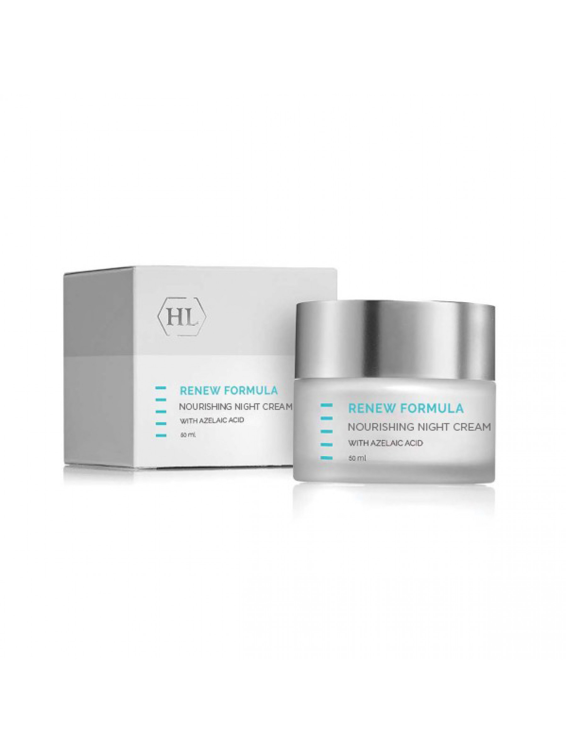 Holy Land RENEW FORMULA NOURISHING NIGHT CREAM 50 ml питательный крем с антикуперозным действием с азелаиновой и альфа-липоевой кислотой и другими антиоксидантами и витаминами.